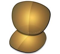Saucer Lenti di ricambio premium per occhiali da sole Oakley Latch OO9265, High Definition - Bronze Gold Polarized, Taglia unica