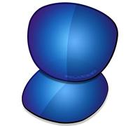 Saucer Lenti di ricambio premium per occhiali da sole Oakley Latch OO9265, High Definition - Midnight Blue Polarized, Taglia unica