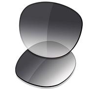 SAUCER Lenti di ricambio premium per occhiali da sole Oakley Latch OO9265 | Latch Low Bridge Fit OO9349, Grigio sfumato Tinta Polarizzata, Taglia unica