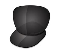 Saucer Lenti di ricambio premium per occhiali da sole Oakley Manorburn OO9479, Alta Difesa - Nero Carbonio Polarizzato, Taglia unica