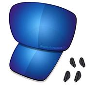 Saucer Lenti di ricambio premium per occhiali da sole Oakley Turbine OO9263, High Definition - Midnight Blue Polarized, Taglia unica