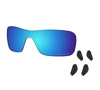 Saucer Lenti di ricambio premium per occhiali da sole Oakley Turbine Rotor OO9307 ad alta definizione - Blu ghiacciaio polarizzate