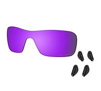 Saucer Lenti di ricambio premium per occhiali da sole Oakley Turbine Rotor OO9307, Alta difesa viola-viola, Taglia unica