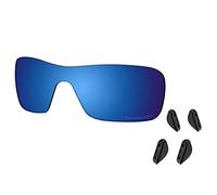 Saucer Lenti di ricambio premium per occhiali da sole Oakley Turbine Rotor OO9307, High Definition - Midnight Blue Polarized, Taglia unica