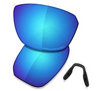 Saucer Lenti e naselli di ricambio premium per occhiali da sole Oakley Split Shot OO9416, High Definition - Glacier Blue Polarized, Taglia unica
