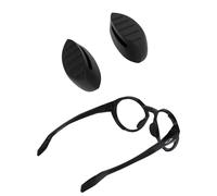 Saucer Naselli di ricambio per occhiali da sole Oakley Clifden OO9440, Nero Asiatico, Taglia unica