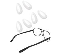 Saucer Naso di ricambio per occhiali Oakley Wingfold EVR OX5118 | Wingfold EVS OX5115, 3 paia trasparente, Taglia unica