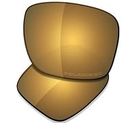 SAUCER Premium Replacement Lenses for Oakley Holbrook OO9102 Sunglasses High Defense - Bronze Gold Polarized