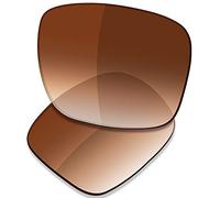 SAUCER Premium Replacement Lenses for Oakley Holbrook OO9102 Sunglasses High Defense - Brown Gradient Tint Polarized