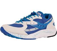 Saucony Aya - Scarpe da Ginnastica Uomo, Wht/Blu/LT Blu, 24.5 EU