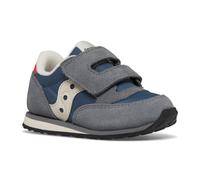 Saucony Baby Jazz HL, Scarpe da Ginnastica Unisex - Bambini e Ragazzi, Grey Blue Orange 2, 20 EU