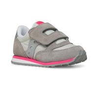 Saucony Baby Jazz HL, Scarpe da Ginnastica Unisex - Bambini e Ragazzi, Grey Silver Pink, 26 EU