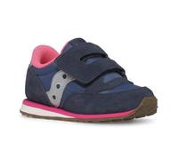 Saucony Baby Jazz HL, Scarpe da Ginnastica Unisex - Bambini e Ragazzi, Navy Silver Pink, 29 EU