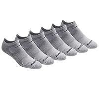 Saucony - Calzini da uomo Run dry, in rete, ventilati, comodi, invisibili, disponibili nelle taglie M-XXL (6, 12, 18 paia), Large