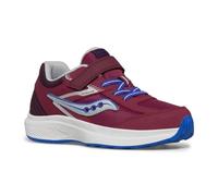 Saucony Cohesion Kdz - Sneaker unisex con chiusura alternativa, prugna, 7 Wide Big Kid