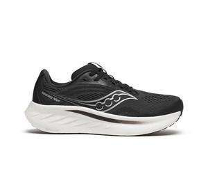Saucony Donna Ride 18, Nero/Bianco, 39 EU