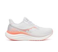 Saucony Donna Triumph 23 Sneaker, Bianco/Wistfu, 41 EU
