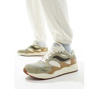 Saucony - Grid Shadow 2 - Sneakers color sabbia e salvia-Neutro 40