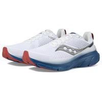 Saucony Guida Uomo 17, Bianco/blu navy, 50 EU
