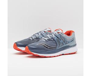 Saucony Hurricane Iso 3 Grey/Blu/Red da Uomo OUTLET 42 Grigio