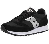 Saucony Jazz 81, Scarpe da Ginnastica Unisex-Adulto, Nero Argento, 44.5 EU