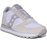 Saucony Jazz O, Scarpe da Running Unisex-Adulto, Multicolore (White/Grey), 41 EU