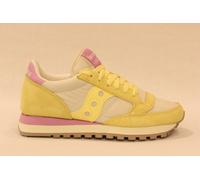 SAUCONY JAZZ ORIGINAL S1044-741 ginnastica donna in pelle e tessuto giallo/rosa