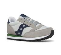 Saucony Jazz Original, Scarpe da Ginnastica Unisex - Bambini e Ragazzi, Grigio Navy Verde, 32 EU