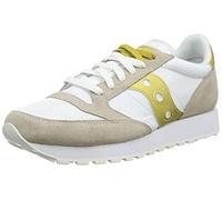 Saucony Jazz Original Vintage, Sneaker Donna, Bianco Oro, 44.5 EU