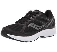 Saucony Men's Cohesion 14 Running Shoe, Black/White, 9.5