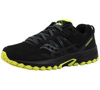 Saucony Men's Excursion Tr14 Black/Slime Trail Running Shoe 9 M US
