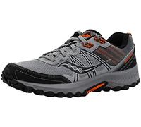 Saucony Men's Excursion Tr14 Grey/Orange Trail Running Shoe 10 M US
