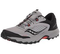 Saucony Men's Excursion Tr15 Trail Running Shoe, Alloy/Scarlet, 11 M US