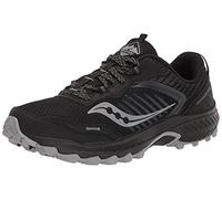 Saucony Men's Excursion TR15 Trail Running Shoe, Black/Shadow, 10 Wide