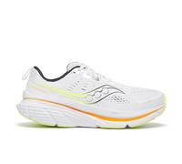 Saucony Men's Guide 18 Sneaker, White/Peel, 9