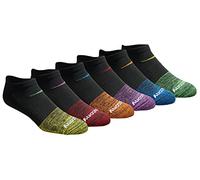 Saucony Men's Multi-Pack Mesh Ventilating Comfort Fit Performance No-Show Socks