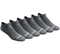 Saucony Men's Multi-Pack Mesh Ventilating Comfort Fit Performance No-Show Socks
