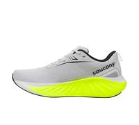 Saucony Men's Triumph 22 Sneaker, White/Citron, 11