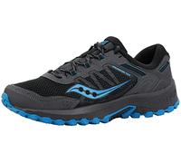 Saucony Men's Versafoam Excursion TR13 Road Running Shoe, Black/Blue, 9 M US