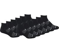 Saucony Multipack Mesh Ventilating Comfort Fit Performance Quarter Socks (6 & 12 paia) Multi-Pack Mesh Ventilating Comfort Fit Performance Quarter Socks (6 & 12 paia), nero (12 paia), Shoe Size: 8-12