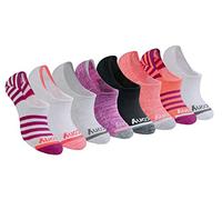 Saucony Calzini Imbottiti da Donna con Fodera Invisibile Liner, Berry (8 Paia), Shoe Size: 6-10