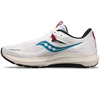 Saucony Omni 21 Uomo, Scarpe da Corsa, Bianco/Sabbia, 43 EU