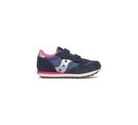 Saucony Originals Jazz Double HL, Scarpe da Ginnastica, Navy/Silver/Pink, 36 EU
