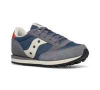 Saucony Originals Jazz Original, Scarpe da Ginnastica Unisex-Bambini e Ragazzi, Grigio, Blu, Arancione, 27 EU