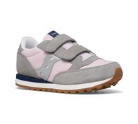 Saucony Originals Sneaker Jazz Double HL Unisex per Bambini, Blush Grigio Argento, 35 EU