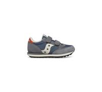 Saucony Originals Sneaker Jazz Double HL Unisex per Bambini, Grigio, Blu, Arancione., 28 EU