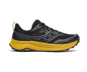 SAUCONY Peregrine 16 Gore-tex - Uomo - Nero / Giallo - Taglia 41- modello 2026