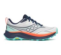 SAUCONY Peregrine 16 W - Donna - Grigio / Bianco / Blu - Taglia 37- modello 2026