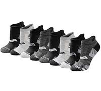 Saucony Performance Heel Tab Athletic Socks Performance Heel Tab Athletic Socks (8 & 16 paia), Black White Assorted (8 Pairs), Taglia unica