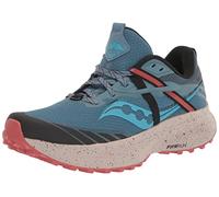 SAUCONY Ride 15 TR, Scarpe da Corsa su Sentieri Donna, Blu (Mist Ember), 38 2/3 EU